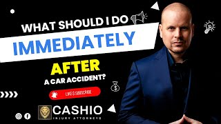 What Should Someone Do Immediately After Being Involved in a Car Accident? | Cashio Injury Attorneys