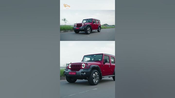 Mahindra Thar Roxx - Smooth to Drive with Good Dynamics | @MahindraRise  #mahindrasuv #mahindrathar