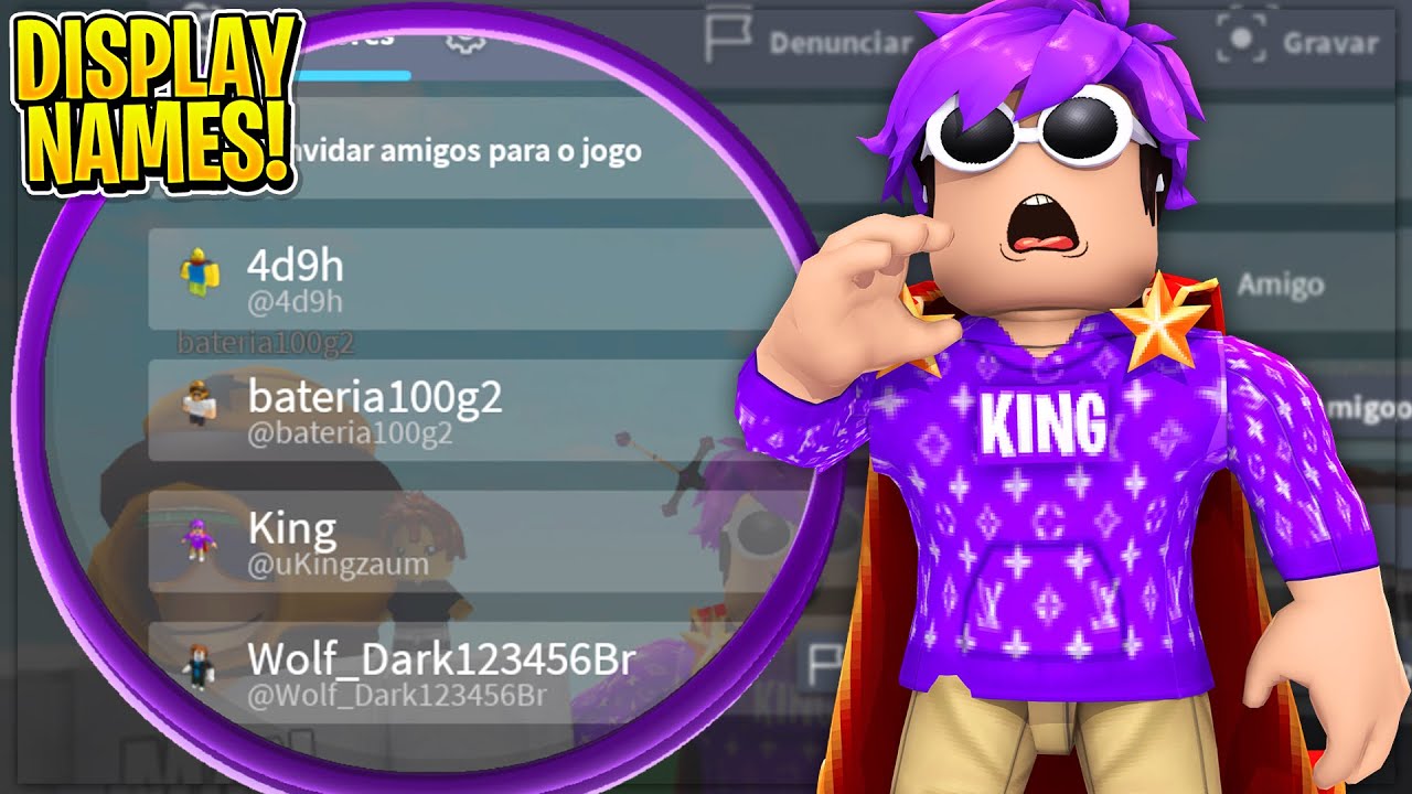 NOVA ATUALIZAÇÃO no ROBLOX! *DISPLAY NAMES VOLTARAM!* 😱 