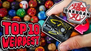 Ultimate Top 10 WEIRDEST Bakugan list!