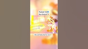 Rare Emote BGMI🔥Fastest 1v3🥶#bgmi #bgmishorts #pubg #pubgmobile #jonathan #mortal #scout #clutch