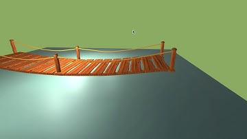 Wooden Bridge 1 Demo Unity Asset