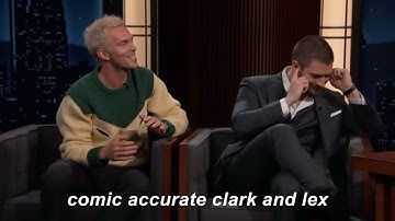 david corenswet and nicholas hoult flirting for 5ish minutes “straight”