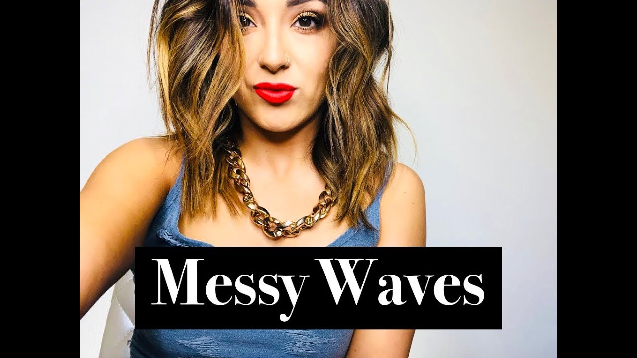 Blue Beach Waves Hair: 10 Gorgeous Looks to Try - wide 5