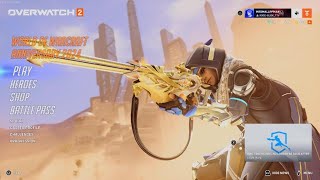 Overwatch 2- Winning FFA DeathMatch.... AS WIDOW-MAKER!!! YEE-YEE YEEEEEE!!!!