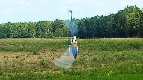 Full Power Flight Align T-Rex800 Pro DFC 2016_08_23 autorotation