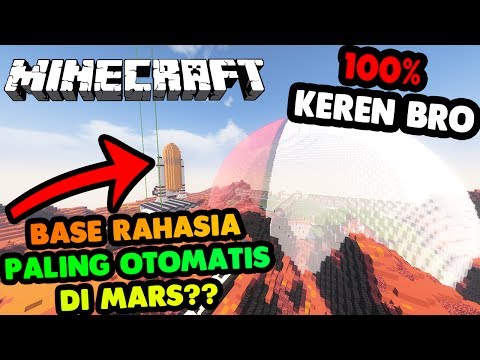 PERGI KE BASE RAHASIA PALING OTOMATIS DI PLANET MARS???-Map Showcase