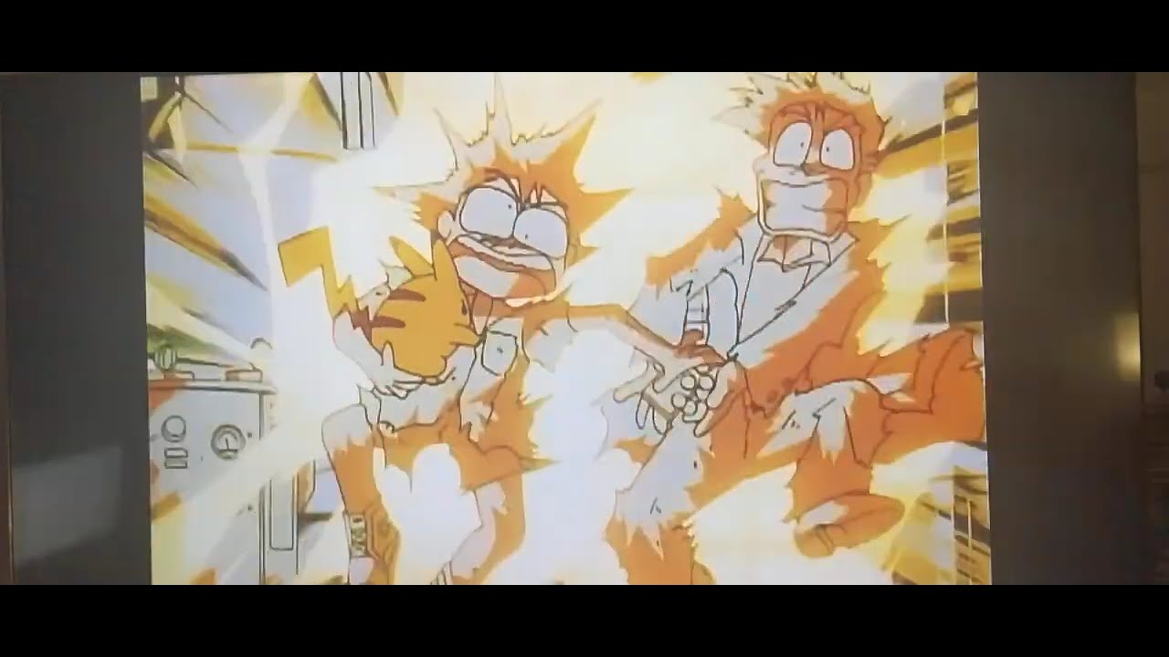 Pokémon: Indigo League - Pikachu shocks Ash and Professor Oak