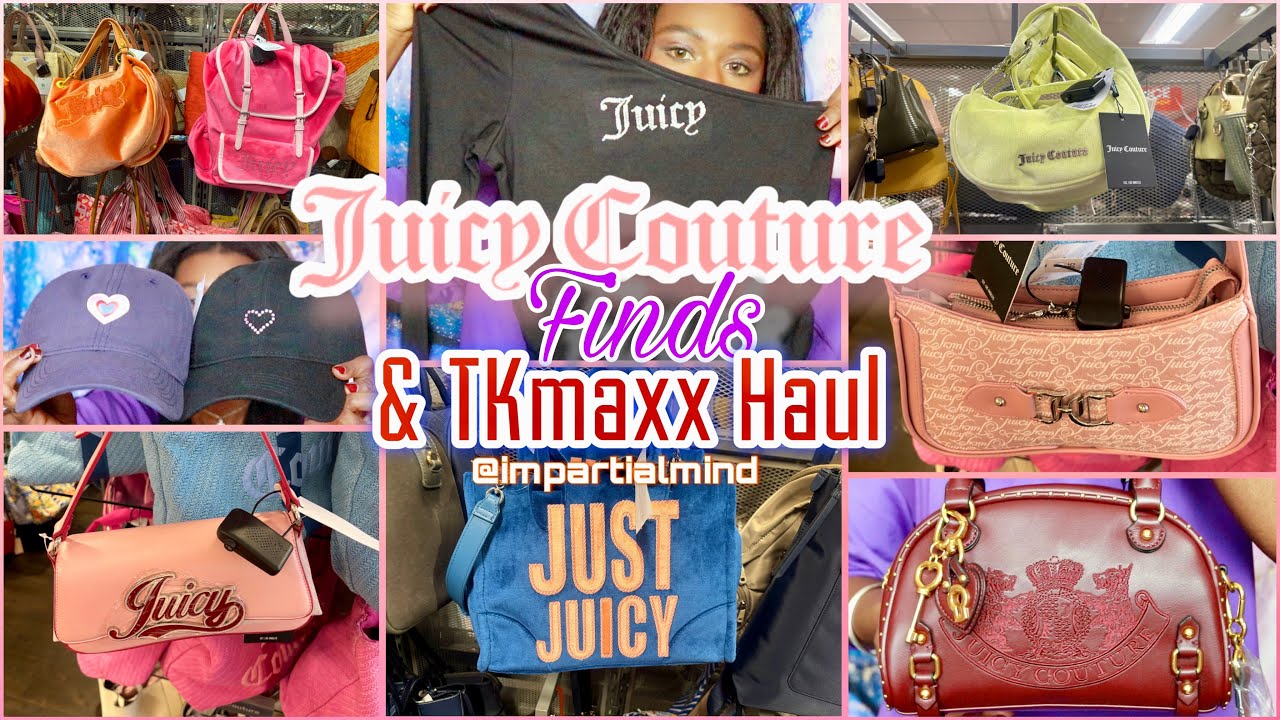 💖 Rare & Cute Juicy Couture Finds | Trendy TK Maxx Haul 🛍️