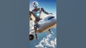 AI Robot Pilot Takes Flight – Sky Is No Limit for AI! 🌍🚀✈️🤖 #robotics #automation #ai