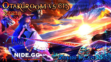 CS:Source / Zombie Escape Mod / ze_otakuroom_v5_6fs / Stage 2【+ LASERS】/ NIDE