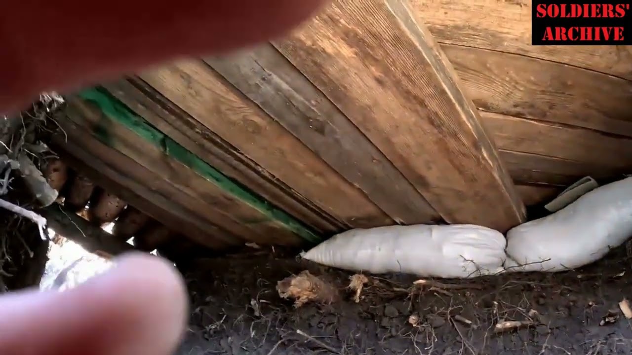 Exclusive first-person video. Ukrainian soldiers repel an assault by Russian troops. Donbas