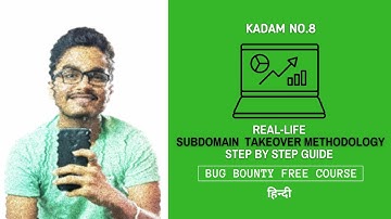[HINDI]SUBDOMAIN TAKEOVER PRACTICAL VIDEO | STEP BY STEP  TUTORIAL | BUG BOUNTIES METHODS | EP#8🔥
