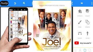 How To Design A Birthday Flyer (Graphic Design Tutorial)
