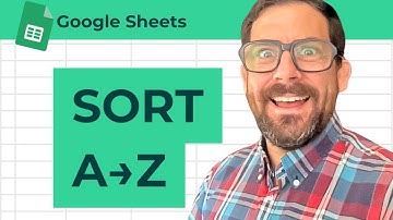 How To Alphabetize Google Sheets