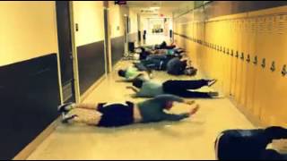 Hallway swim - New Harlem Shake?