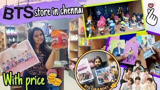 EXCLUSIVE BTS Products in Chennai💜|| With PRICE💰BTS dress, toys & posters😱 || MY OPPA Korean store screenshot 4