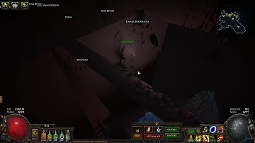 Path of Exile graphical glitch