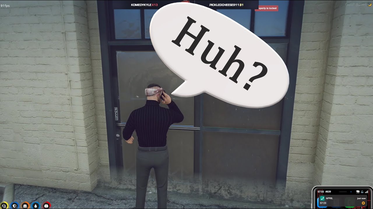 Эйприл сообщает Рэми, что они с Кармеллой поссорились из-за него (NoPixel)