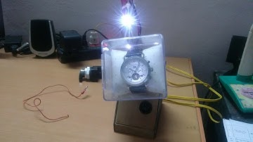 DIY-How to make watch winder with led - Tự làm hộp lên dây cót đồng hồ cơ có led