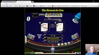 Baccarat FREE Play with NO registration and NO downloading