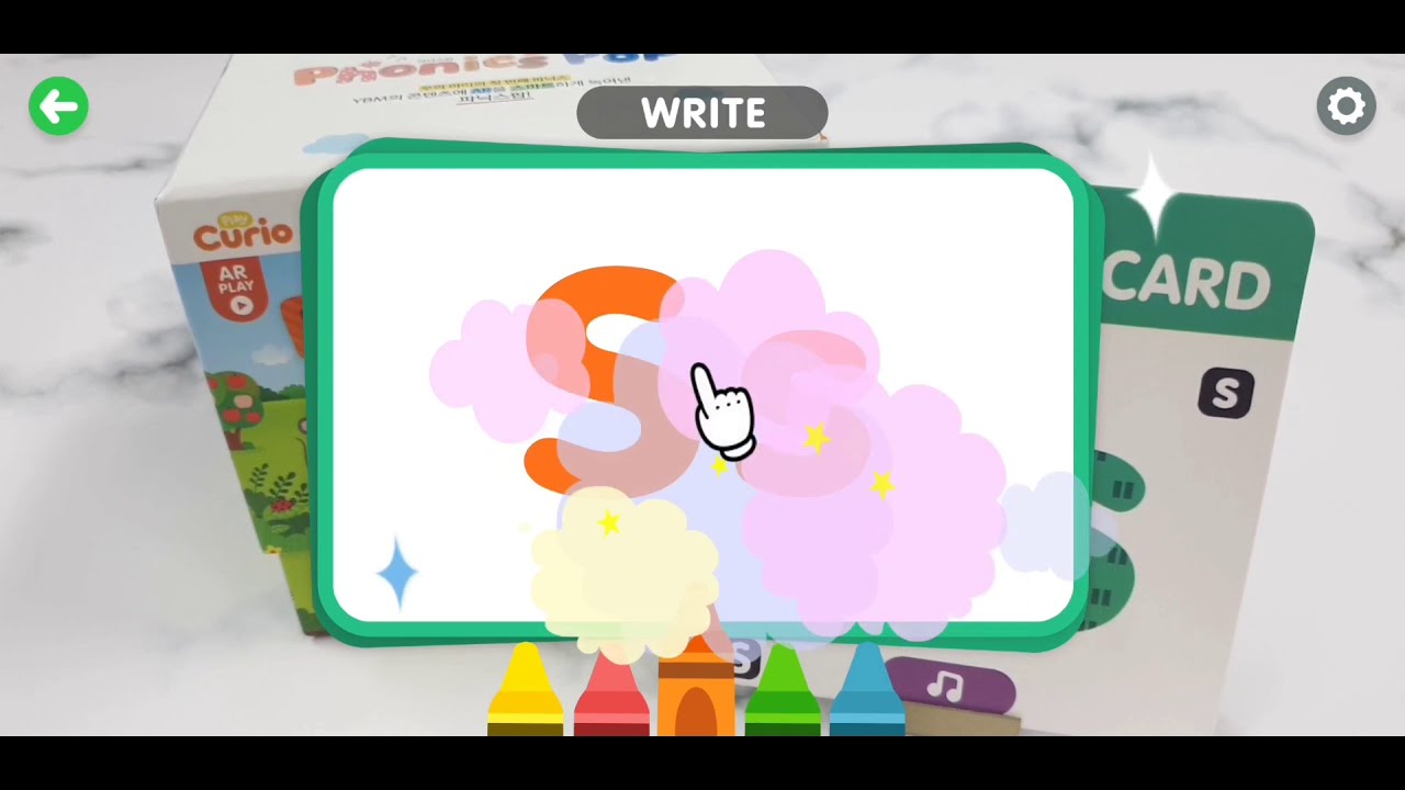 [CurioTV] Let's write English words with Dictionary Pop & Phonics Pop💚