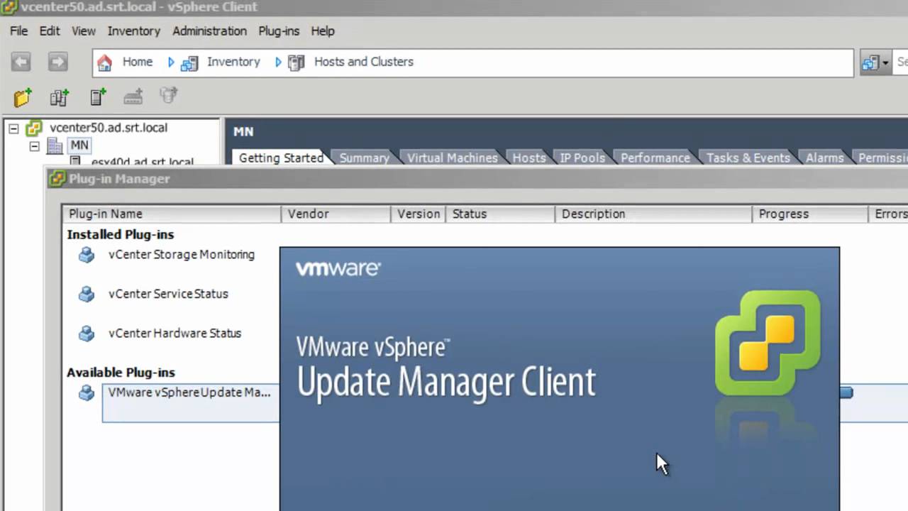 Image result for VMware update manager 5