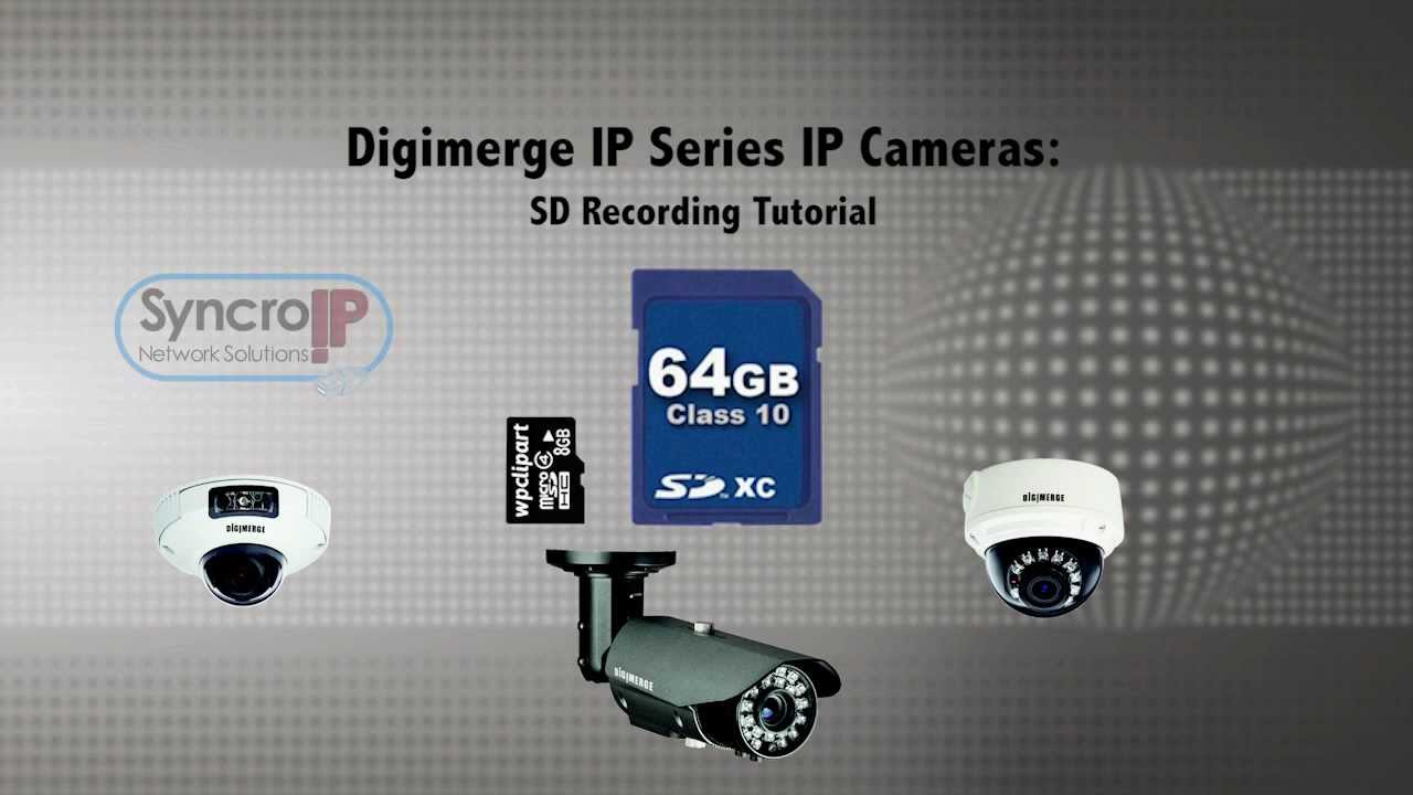 security camera with sd card recorder