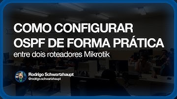COMO CONFIGURAR OSPF EM MIKROTIK - FORMA PRÁTICA