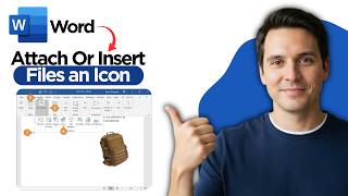 How to Attach or Insert Files as an Icon in a Word Document (2026 Full Guide)