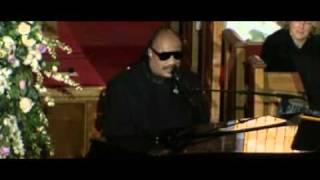 Video thumbnail of "Stevie Wonder Sings Ribbon In The Sky Just For Whitney Houston by First Day Church Atlanta"