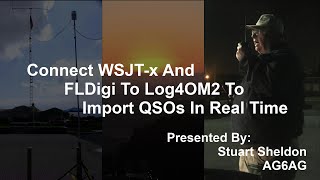Connect WSJTx And FLDigi To Log4OM2 Allowing Import of QSOs In Real Time.