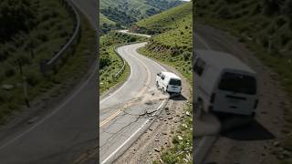 Road Accident Aftermath 🚧 | Damaged Road Repaired Completely! 🛣️