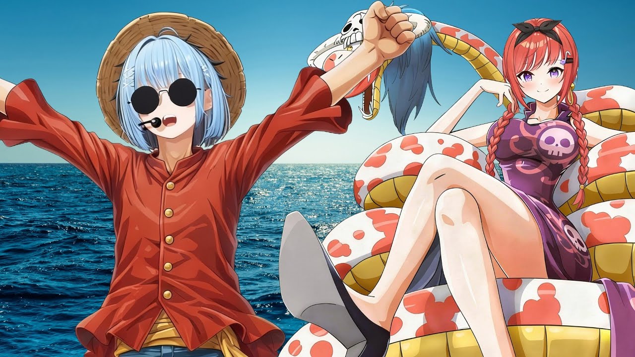 해적왕 대뇨롱과 카린 핸콕의 노가리