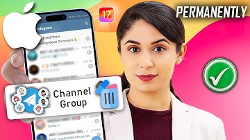 How To Delete Telegram Channel Group on iPhone [ 2024 ] Delete Telegram Channel Permanently