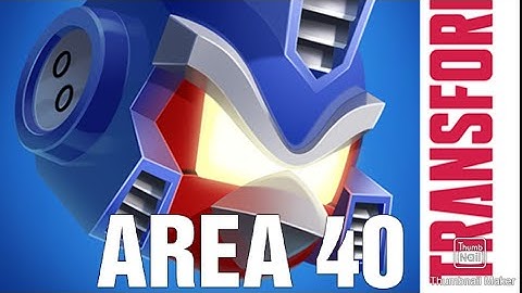 LEVEL 40 NEW AREA UNLOCKED Angry Birds Transformers