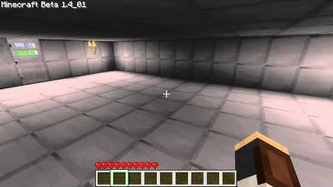 Minecraft - Pistons! Closing walls trap!