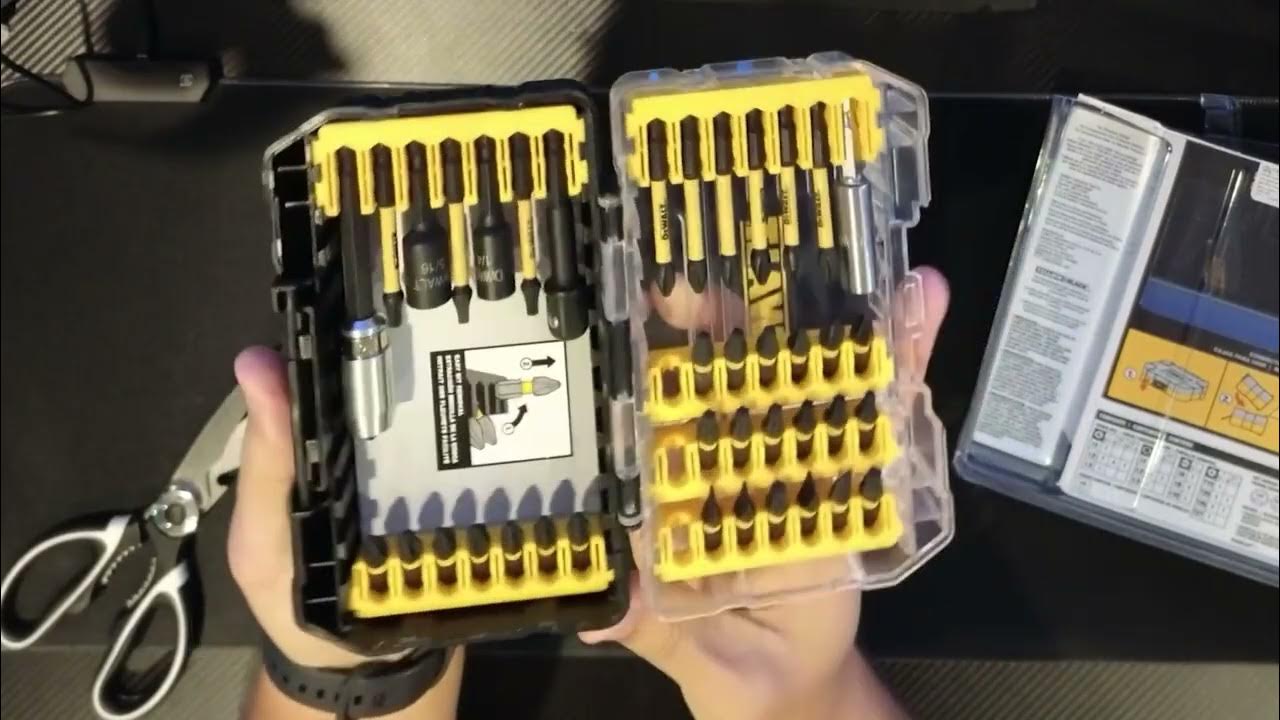 DEWALT Screwdriver Bit Set Review YouTube