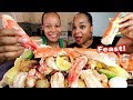 DESHELLED SEAFOOD BOIL DRIPPING WITH SAUCE!
