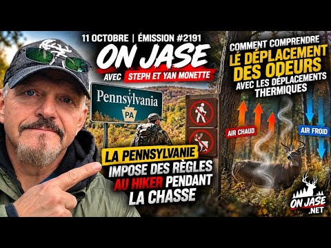 11 octobre émission #2191 ON JASE avec à Steph et Yan Monette