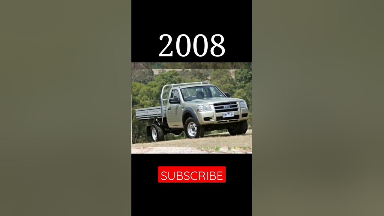 Evolution of ford Ranger #youtube #best #offroad #trending