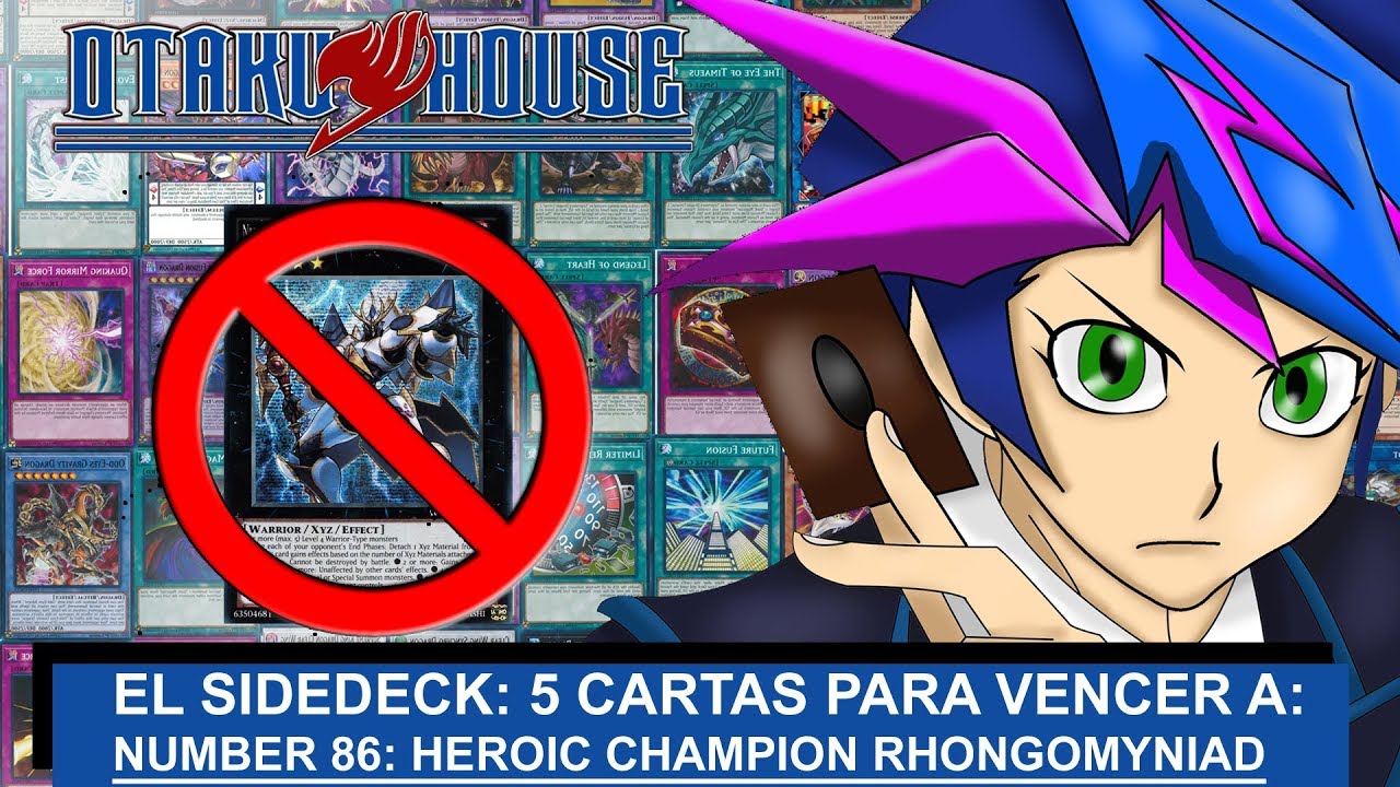yugioh number 86 deck El SideDeck de – 5 Cartas para Vencer al 86: Heroic Champion – Rhongomyniad All cards will be carefully packed for safe transit Number 86: Heroic Champion -