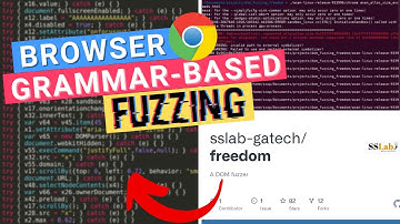 Fuzzing Google Chrome DOM Browser using FreeDom Grammar-based Fuzzer - Browser Security #3