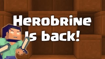Herobrine Is Back! | Minecraft Herobrine Cinema