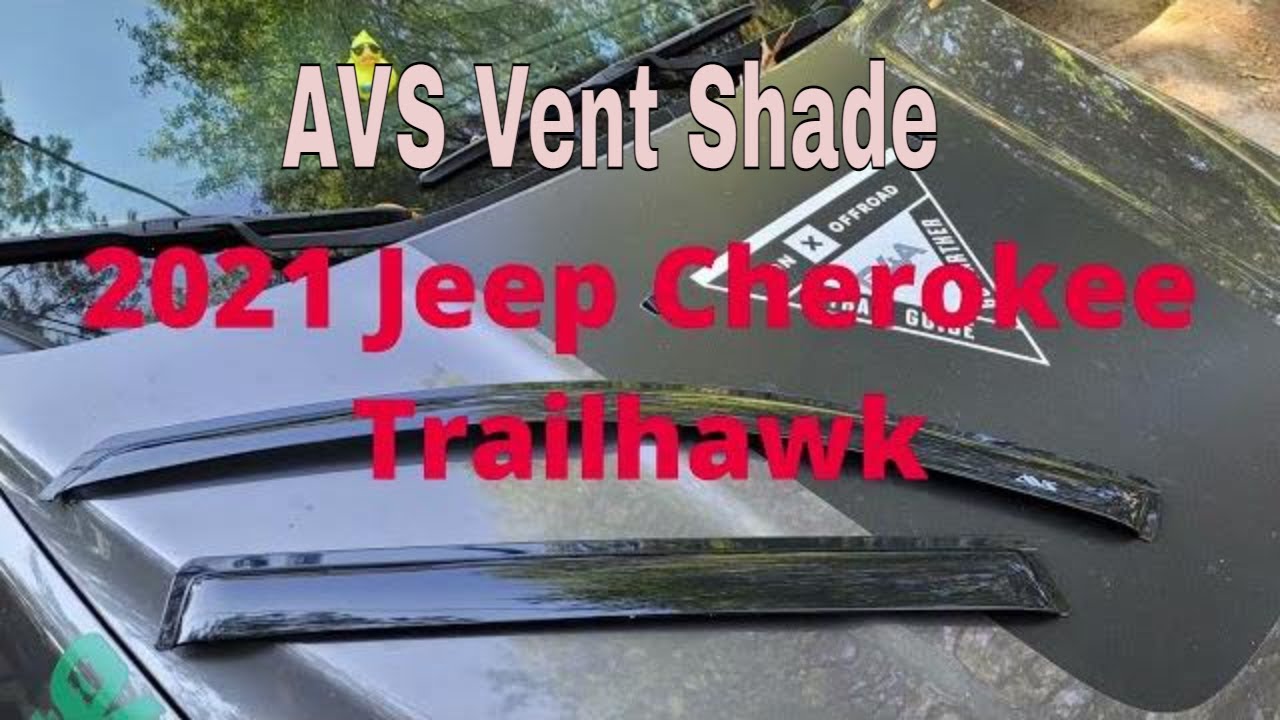 AVS WINDOW VISOR FOR JEEP CHEROKEE YouTube