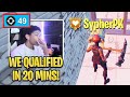 UNKNOWN *DROPS* 49 KILLS in SypherPK Cup & Qualifies in ONE GAME *WORLD RECORD* Fortnite!