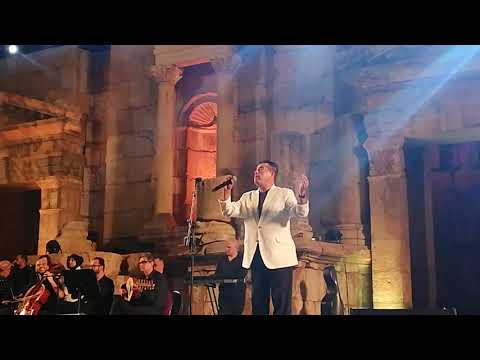 الفنان محمد ابو غريب مهرجان جرش ٢٠١٩ المسرح الجنوبي