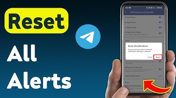 How to Reset All Notifications On Telegram (Updated)