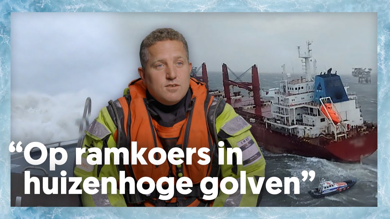 Bemanning stuurloos schip in NOOD | Redders op zee #3