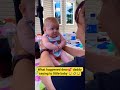 What happened dear💕 daddy saying to little baby 😂#cute *#babyreels #smile#laughing #dad